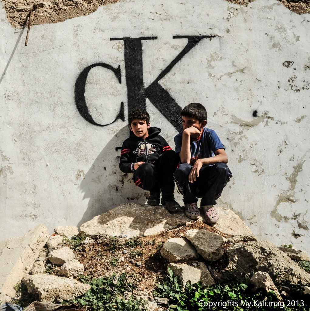ck on the ruins of Hay Al Qayseyyeh